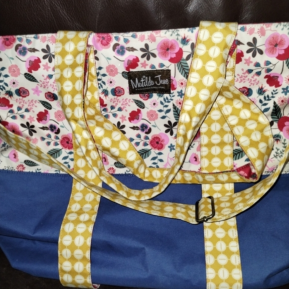 Matilda Jane Floral and Blue Women's Bag - Picture 1 of 6